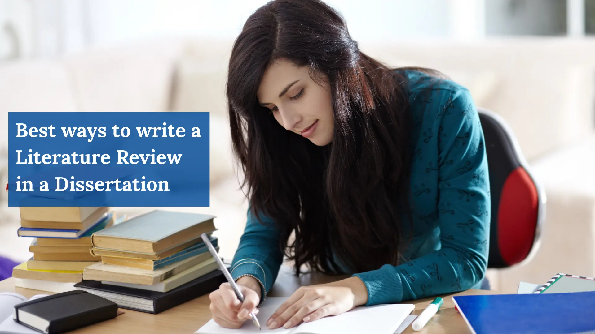 write a literature review in a dissertation